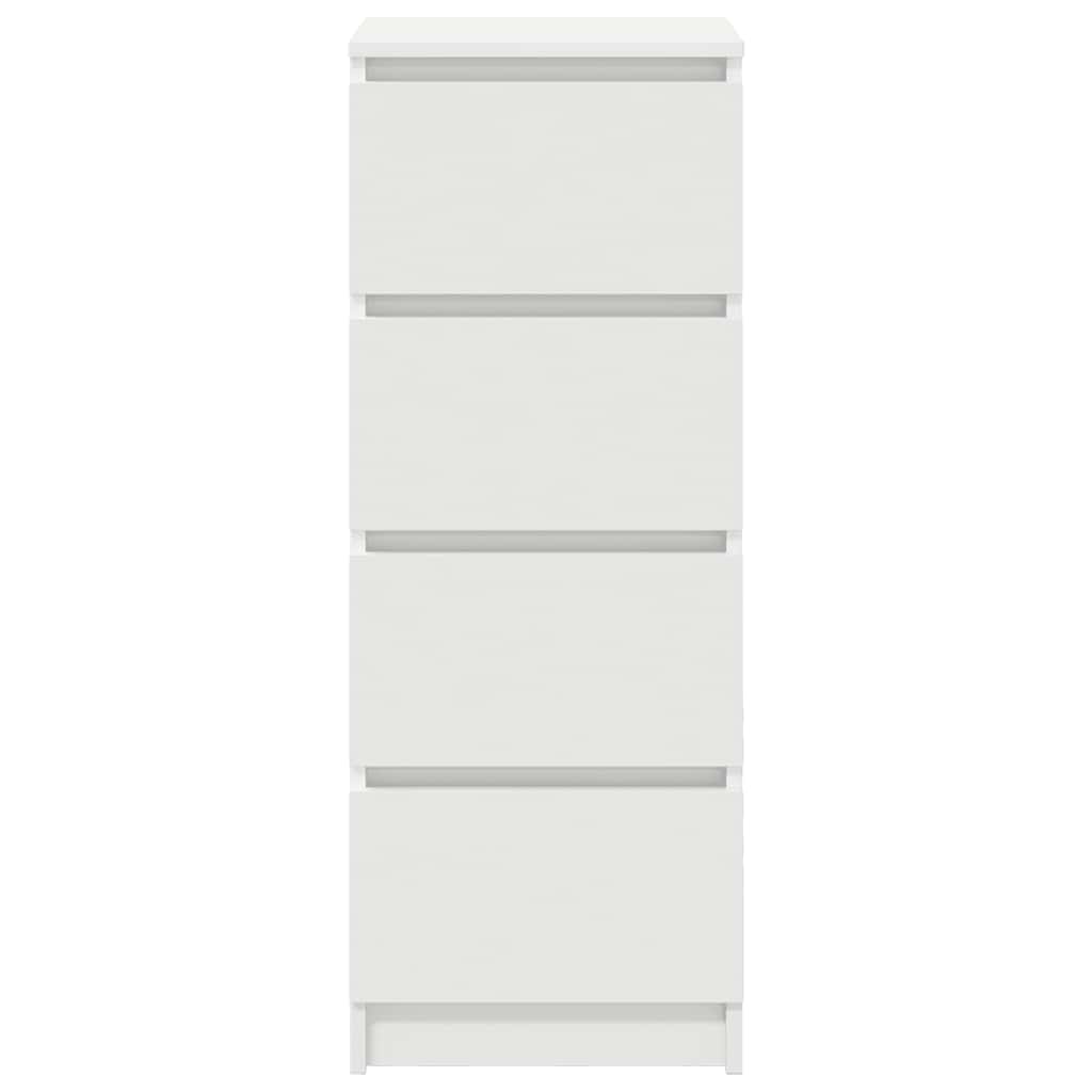 Sideboard White 37.5x35x99 cm Engineered Wood